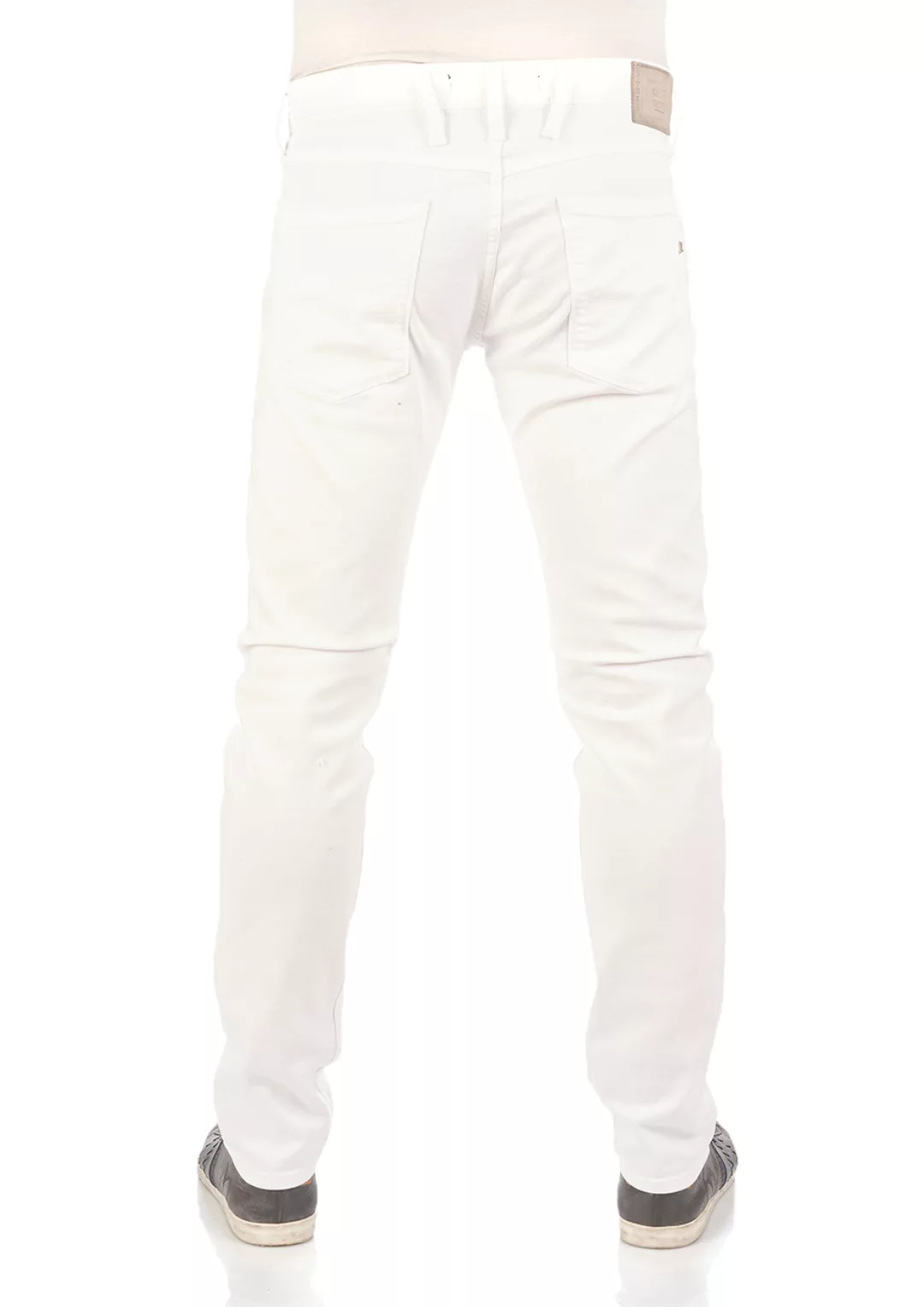 Replay Herren Jeans Anbass - Slim Fit - Weiß - White Denim günstig online kaufen