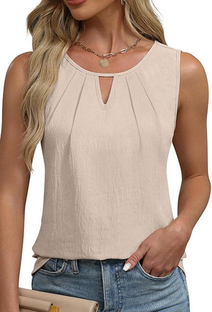 CHENIN Tanktop Schlankes, ärmelloses, elegantes Trägershirt für Damen Elega günstig online kaufen