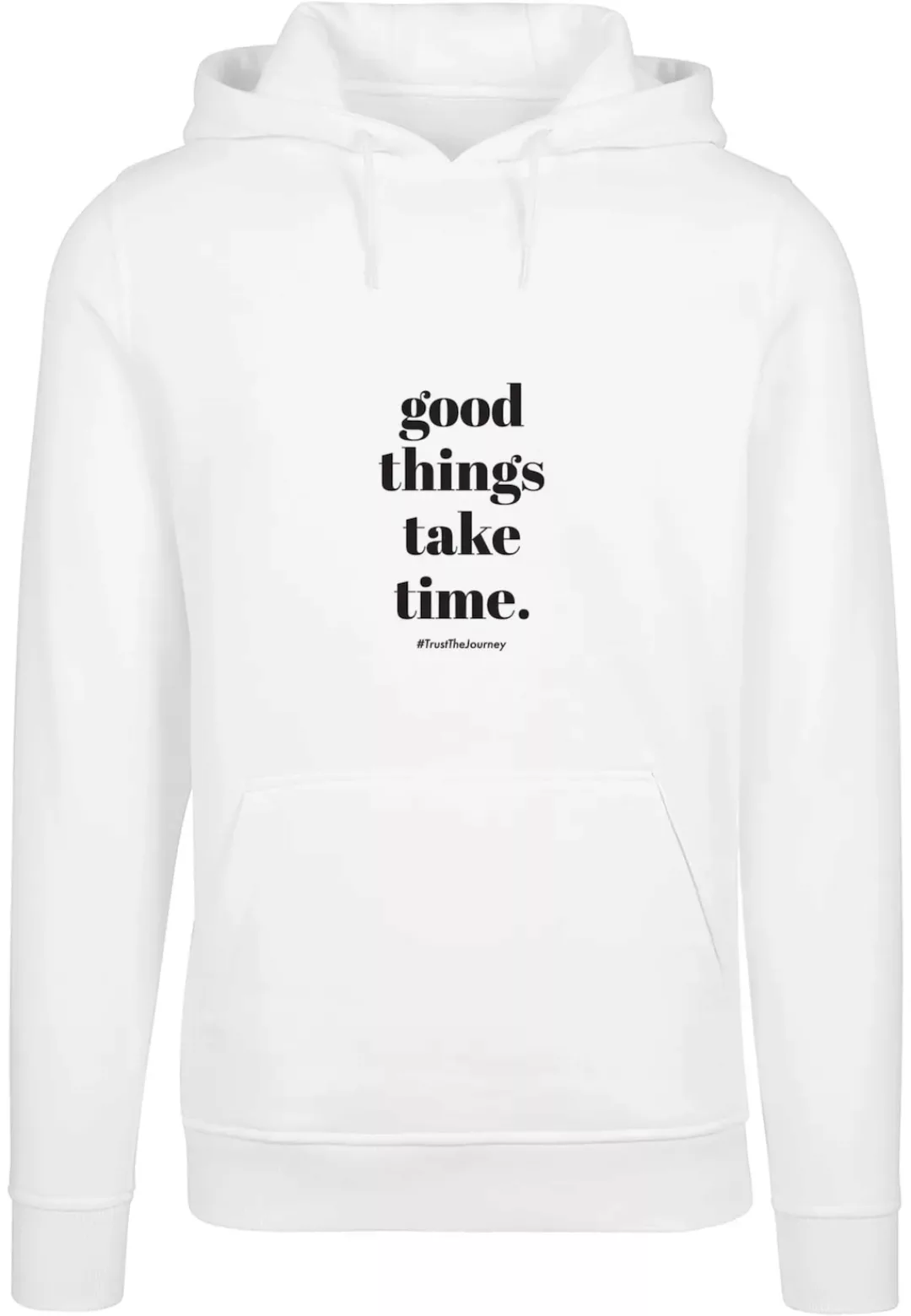 Merchcode Kapuzensweatshirt "Merchcode Herren Good Things Take Time Hoody" günstig online kaufen