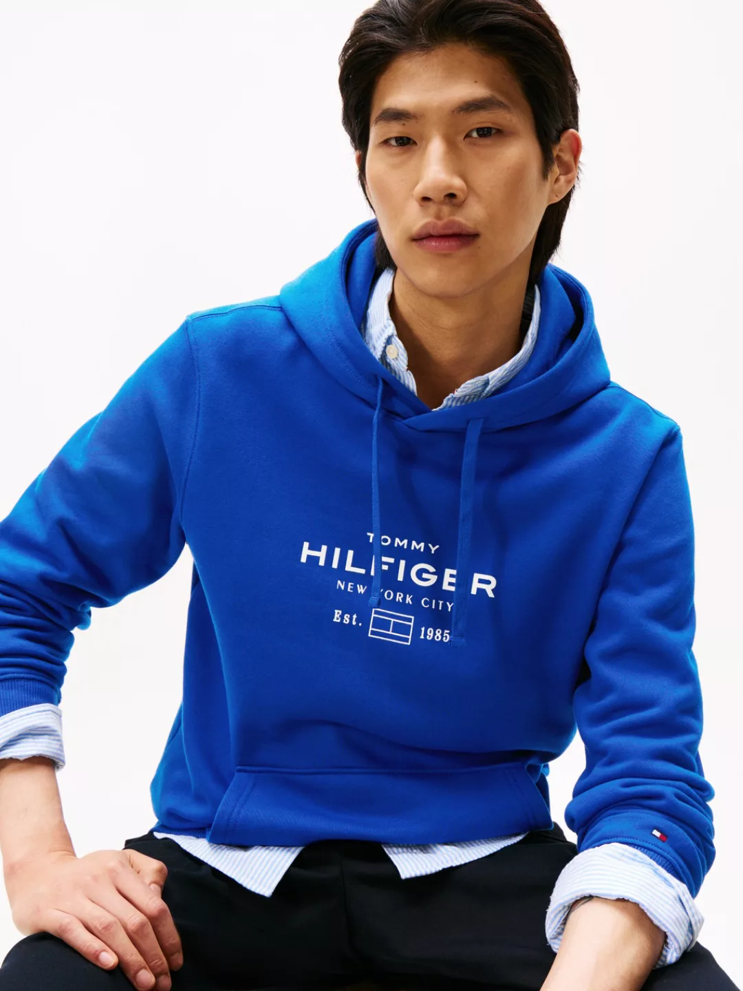 Tommy Hilfiger Kapuzensweatshirt "OVAL GRAPHIC HOODIE", Regular fit günstig online kaufen