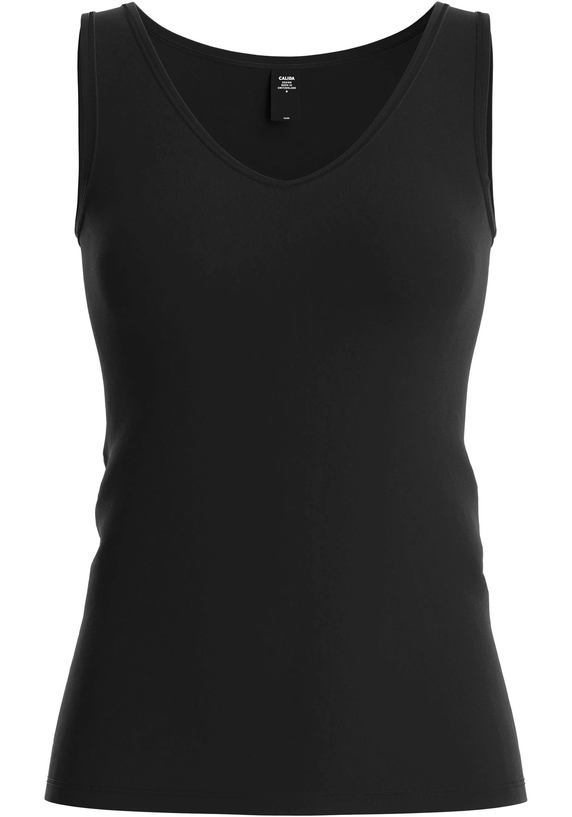 CALIDA Unterhemd "Natural Comfort", Tank-Top, V-Neck günstig online kaufen