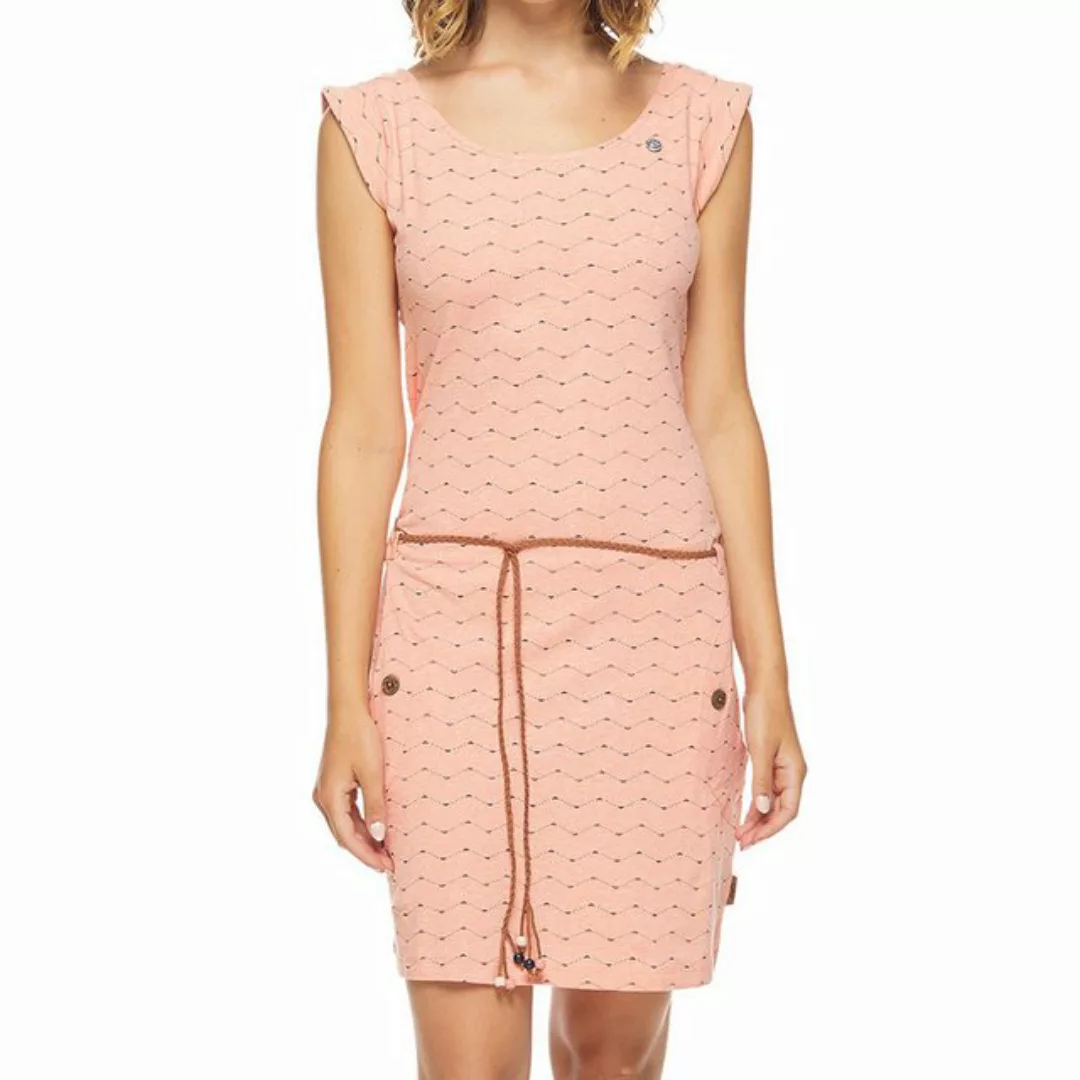 Ragwear Jerseykleid Ragwear Tag Zig Zag Dress Damen Coral L günstig online kaufen