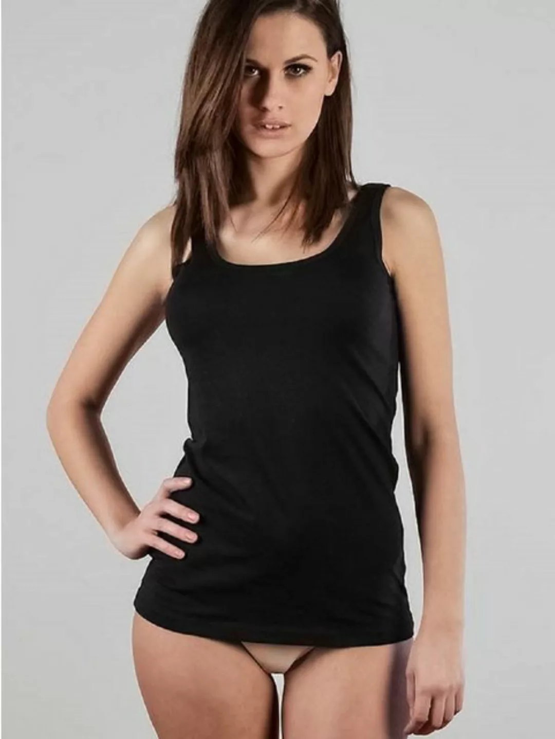 Albero Natur Tanktop Damen Tanktop (2er Pack) günstig online kaufen