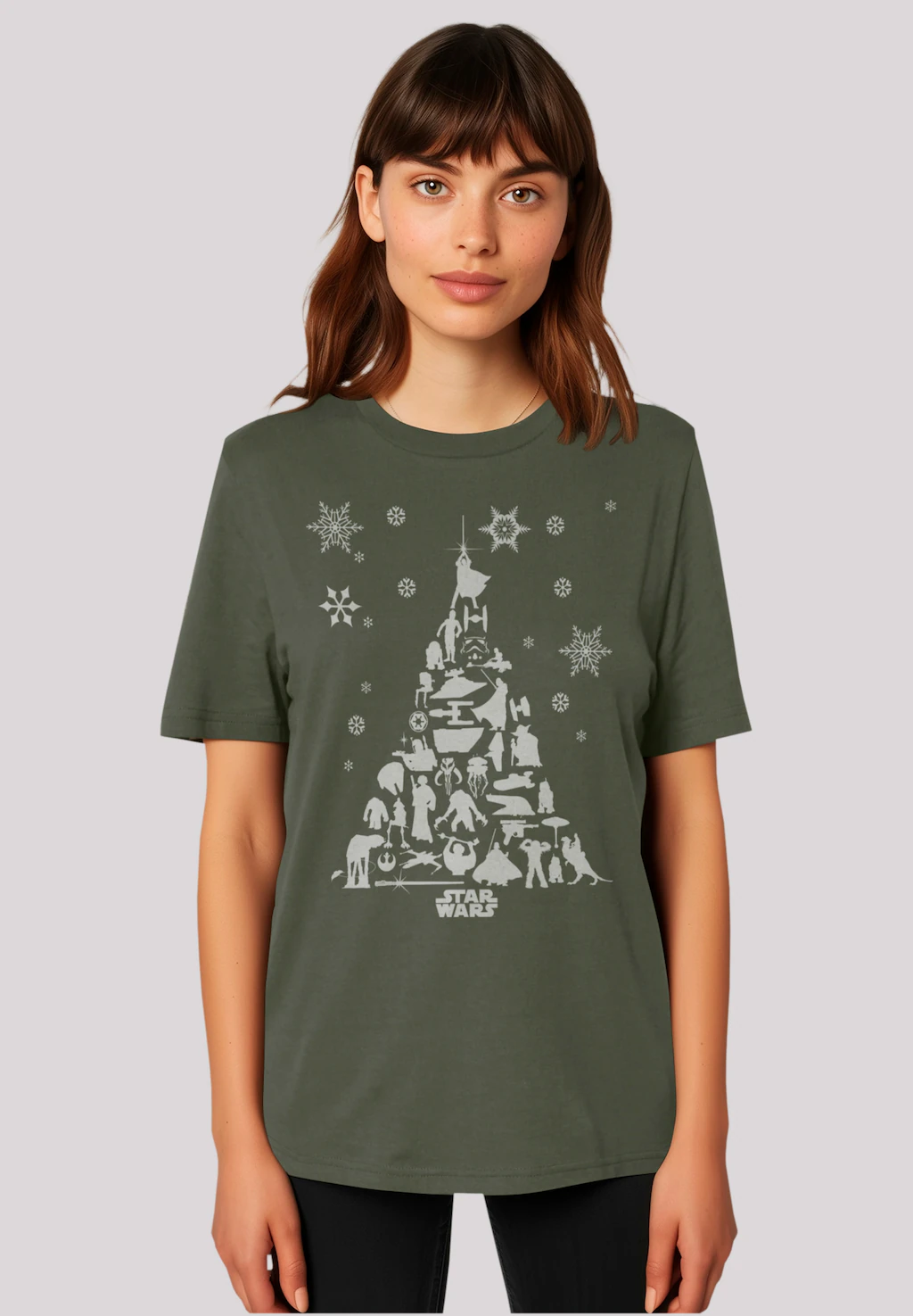 F4NT4STIC T-Shirt "Star Wars Christmas Tree", Premium Qualität günstig online kaufen