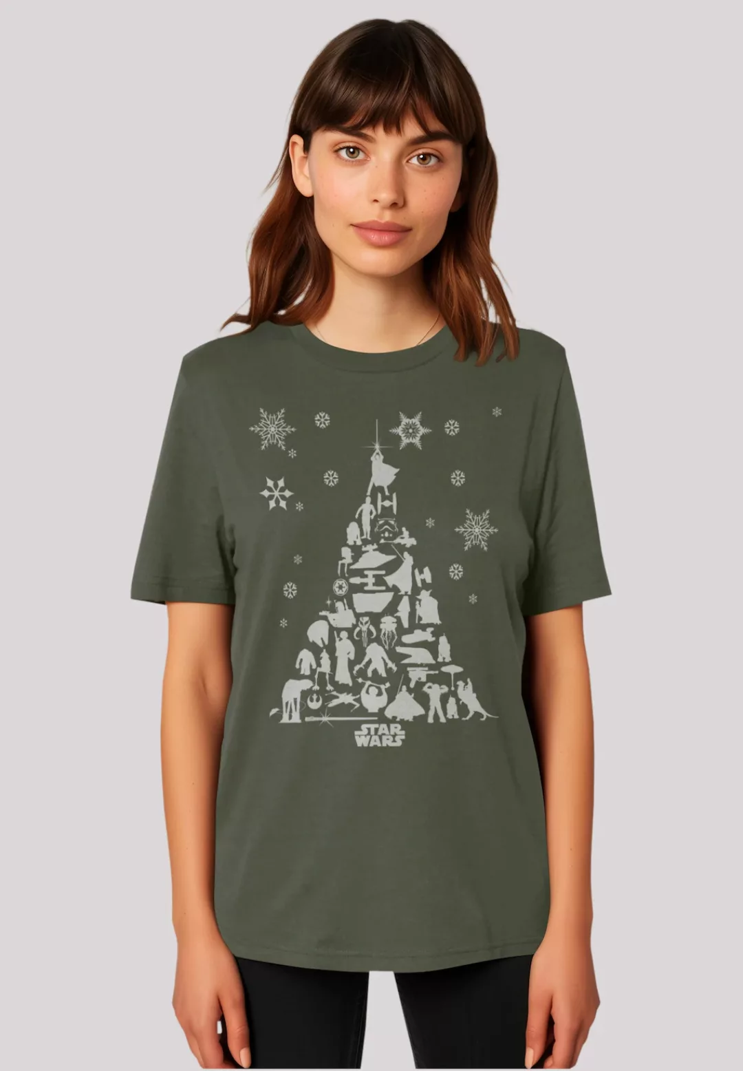 F4NT4STIC T-Shirt "Star Wars Christmas Tree", Premium Qualität günstig online kaufen