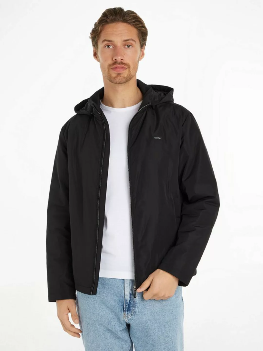 Calvin Klein Outdoorjacke RECYCLE SUPER LIGHTWEIGHT JACKET mit Logoschriftz günstig online kaufen