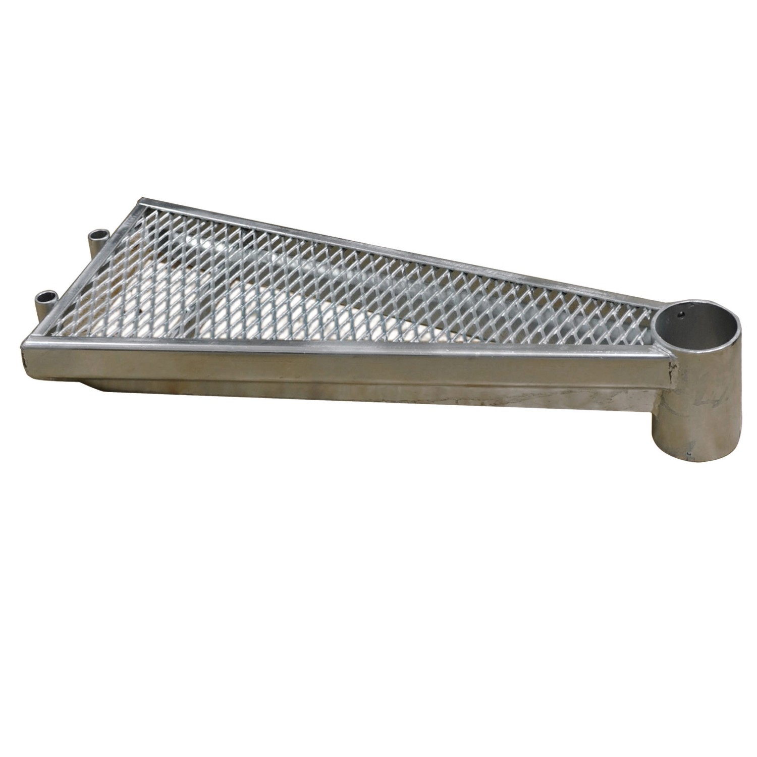 Treba Außenspindeltreppe Arizona 1 Stufe mit Streckgitter Ø 160 cm Feuerver günstig online kaufen