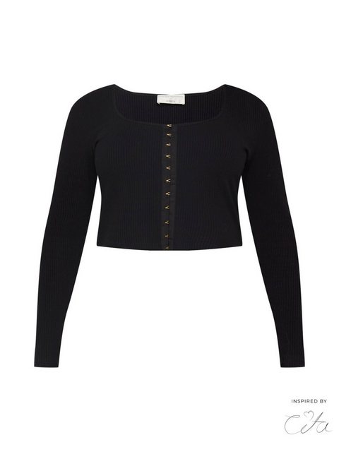 Guido Maria Kretschmer Curvy Langarmshirt Leah (1-tlg) Weiteres Detail günstig online kaufen