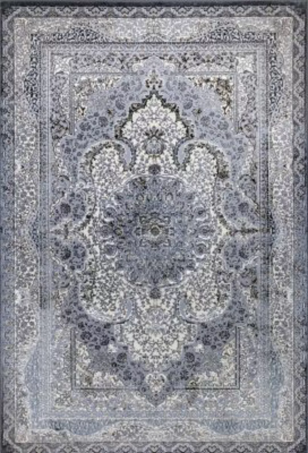 Carpetilla Designteppich Senfony Orientalischer Teppich grau Gr. 120 x 170 günstig online kaufen