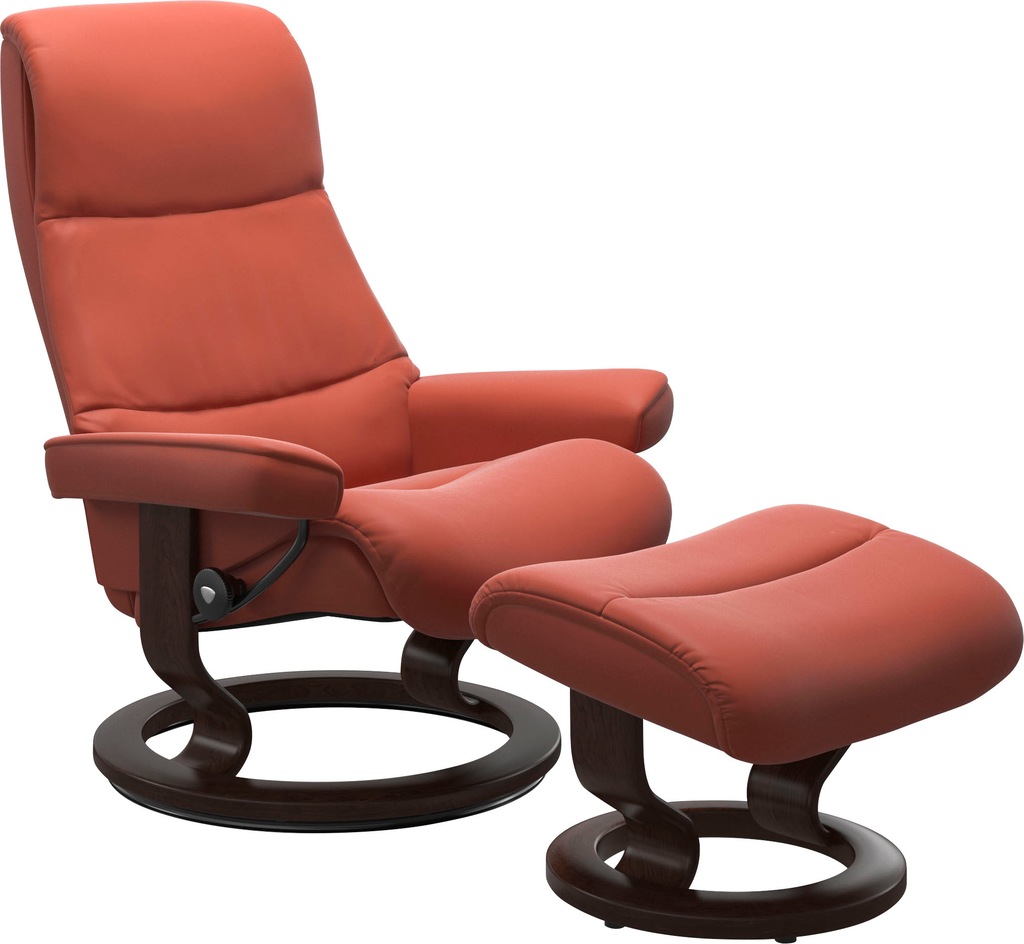 Stressless Relaxsessel "View", (Set, Relaxsessel mit Hocker), mit Classic B günstig online kaufen