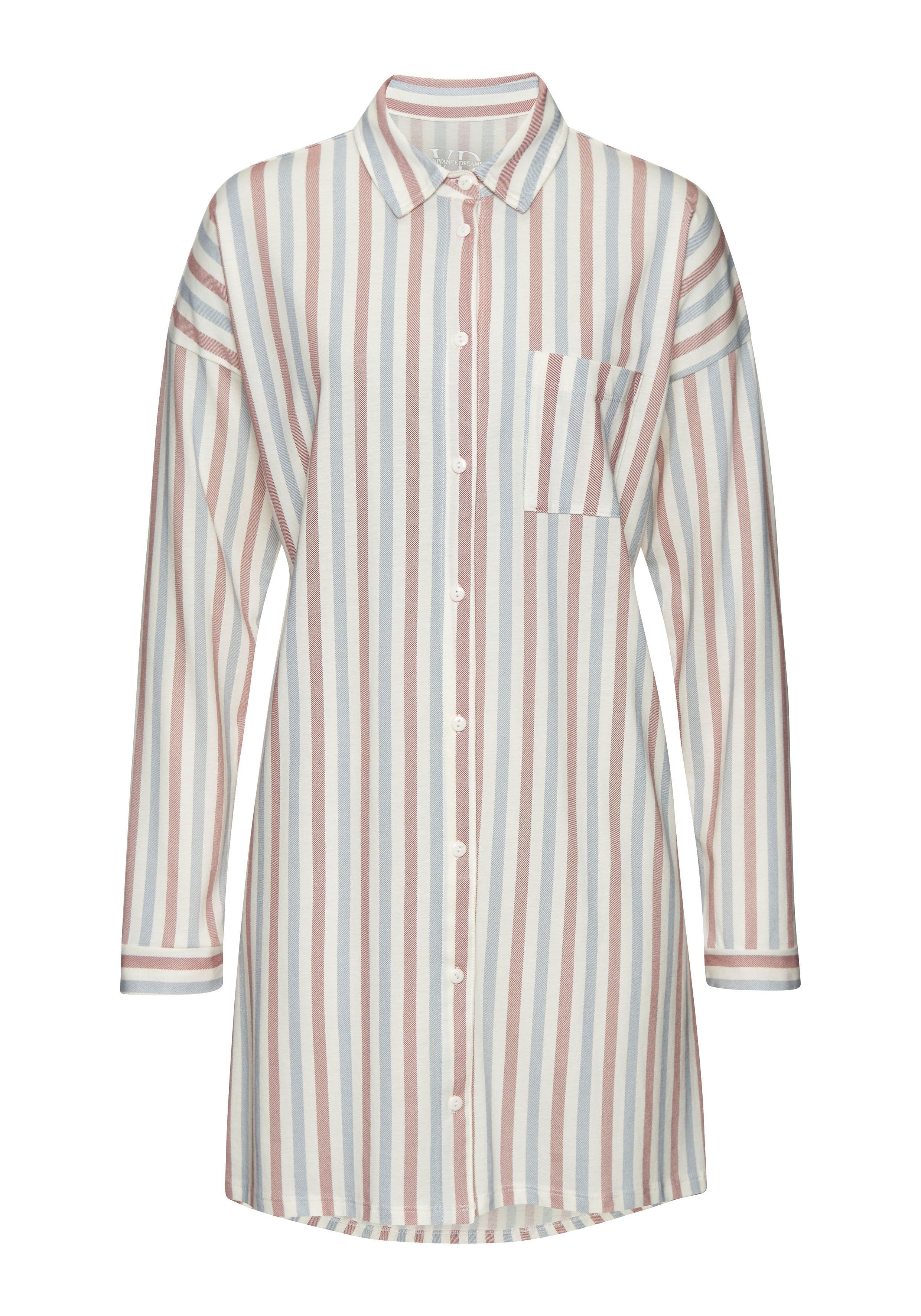 Vivance Dreams Nachthemd, in Hemd-Stil günstig online kaufen