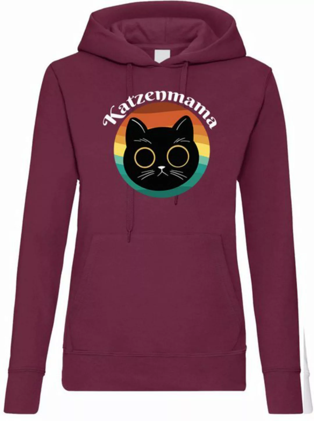 Youth Designz Kapuzenpullover Katzenmama Damen Hoodie Pullover für Katzen B günstig online kaufen