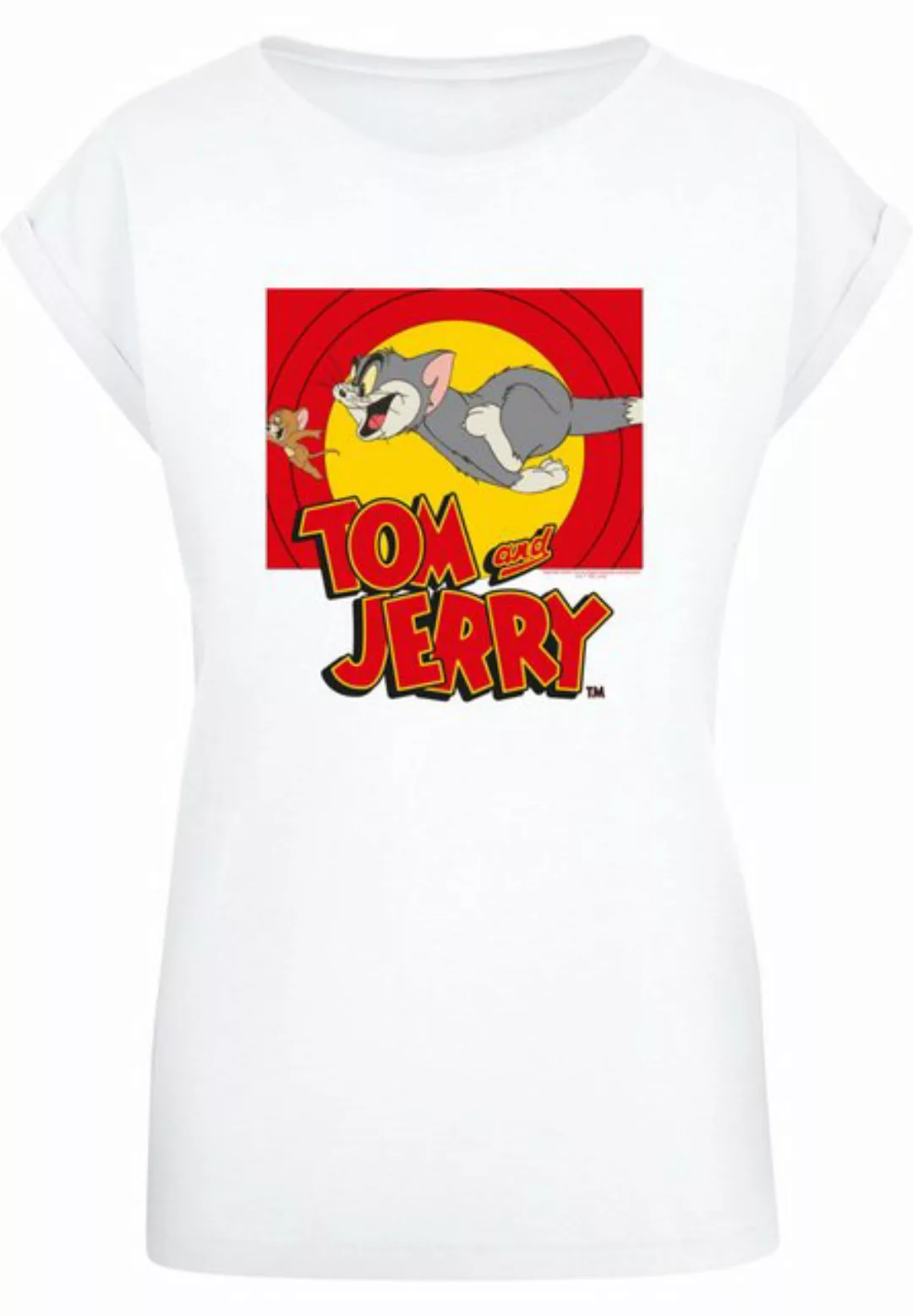 ABSOLUTE CULT T-Shirt ABSOLUTE CULT Damen Ladies Tom and Jerry - Chase Scen günstig online kaufen