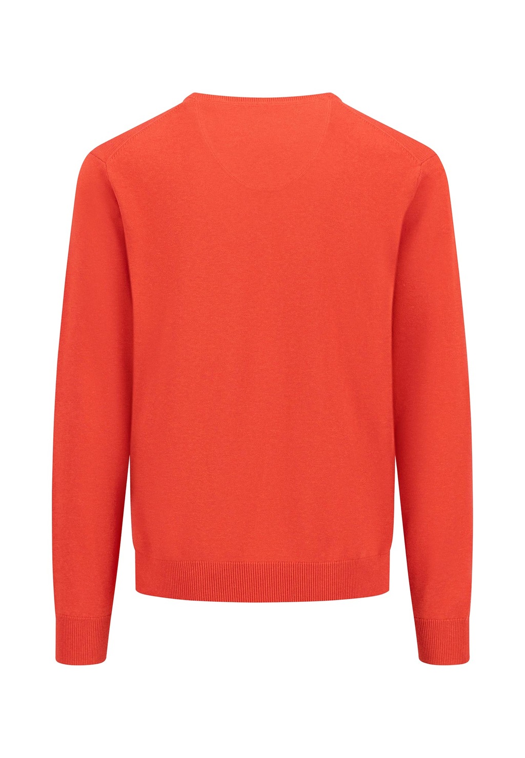 FYNCH-HATTON Strickpullover mit Logostickerei und V-Ausschnitt günstig online kaufen