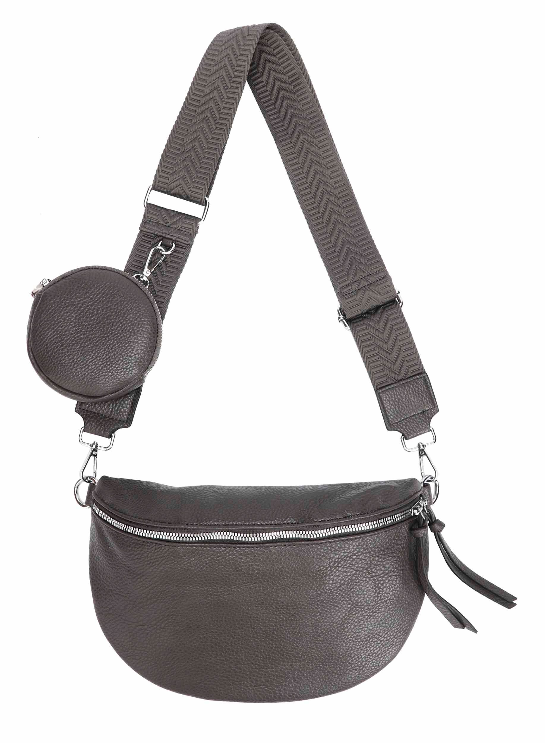 ITALYSHOP24 Bauchtasche Damen Gürteltasche Brusttasche CrossBody, günstig online kaufen