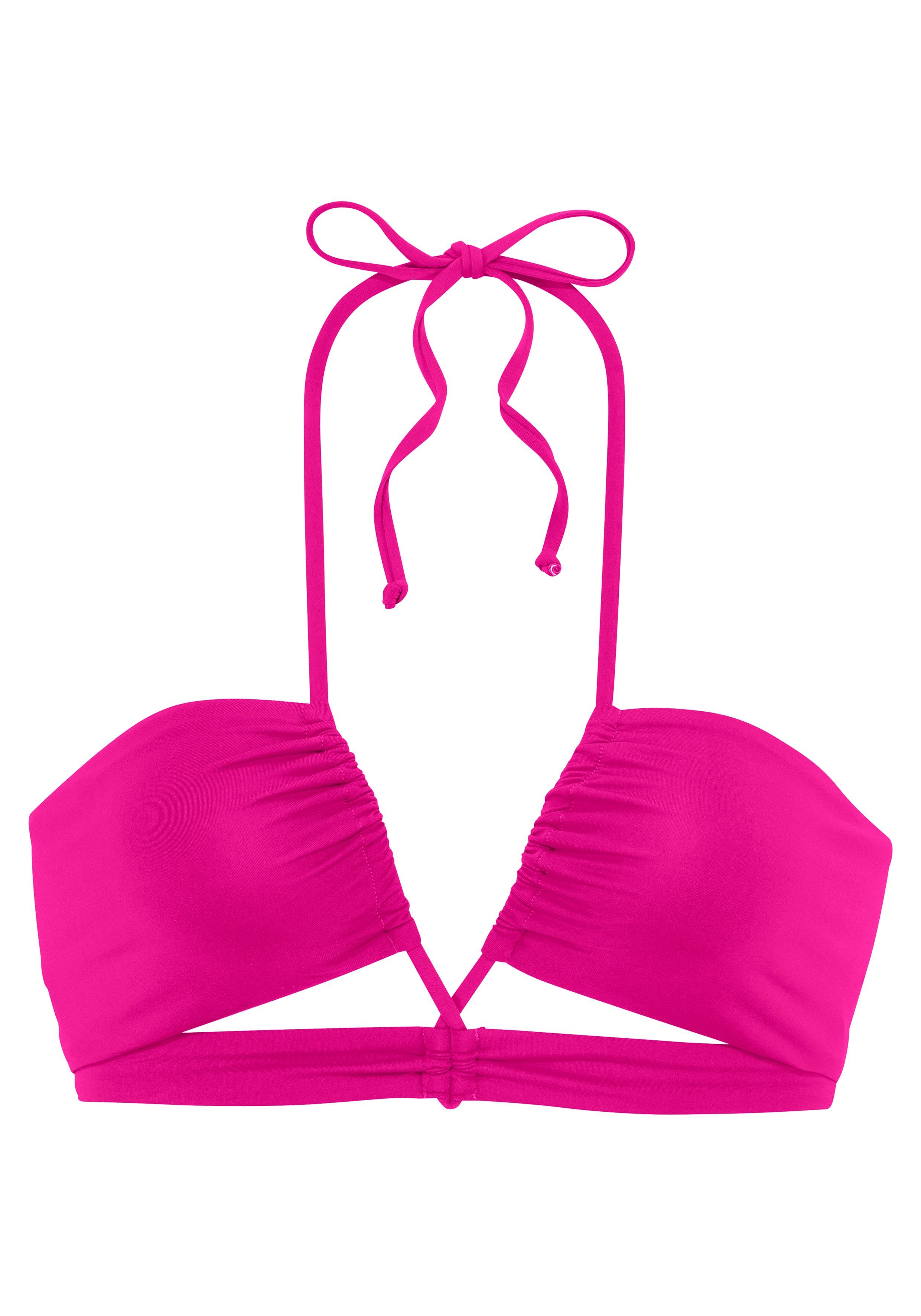 s.Oliver Bandeau-Bikini-Top Joy, mit modischen Cut-Outs günstig online kaufen