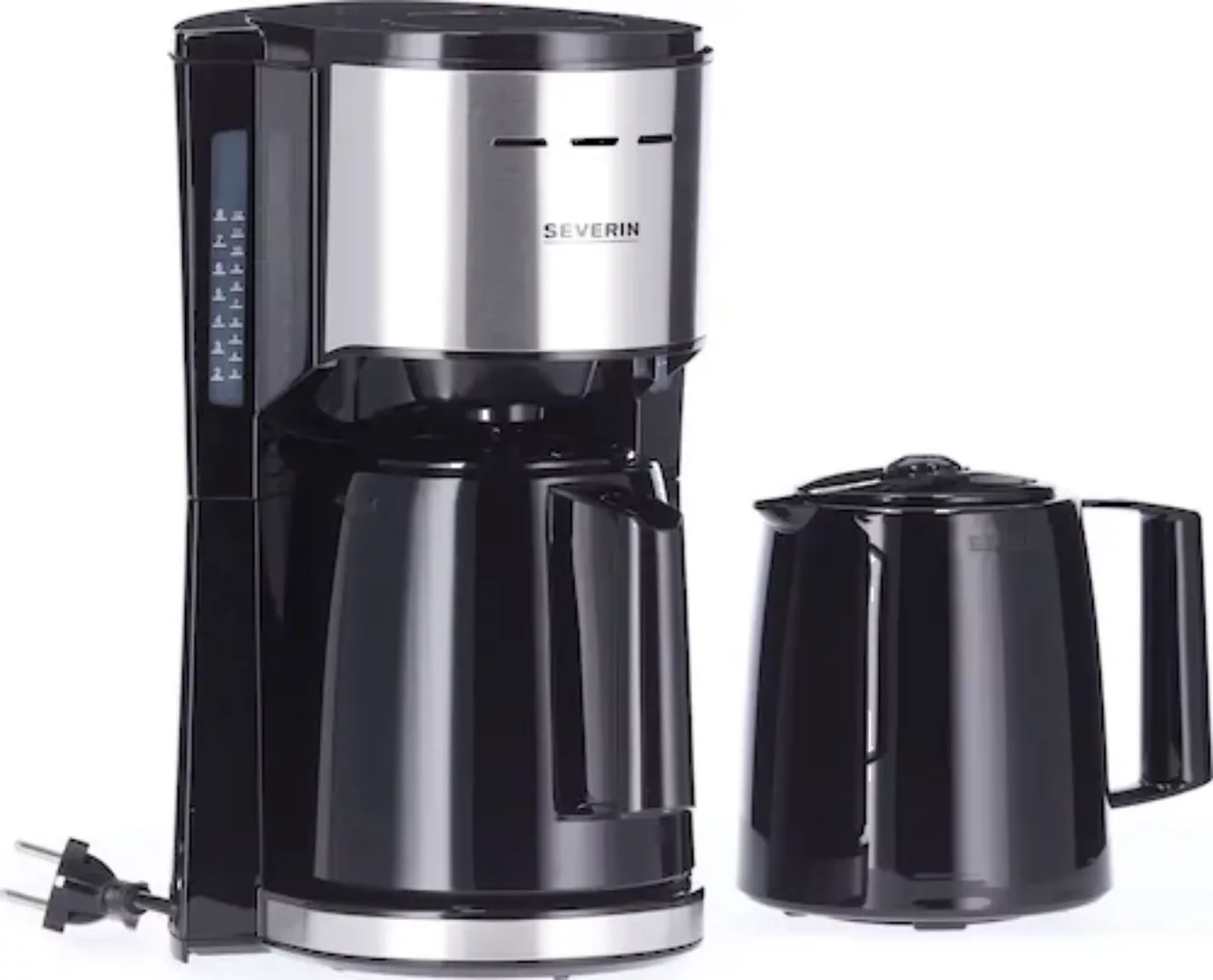 Severin Filterkaffeemaschine »KA 9308, mit 2 Thermokannen«, 1 l Kaffeekanne günstig online kaufen