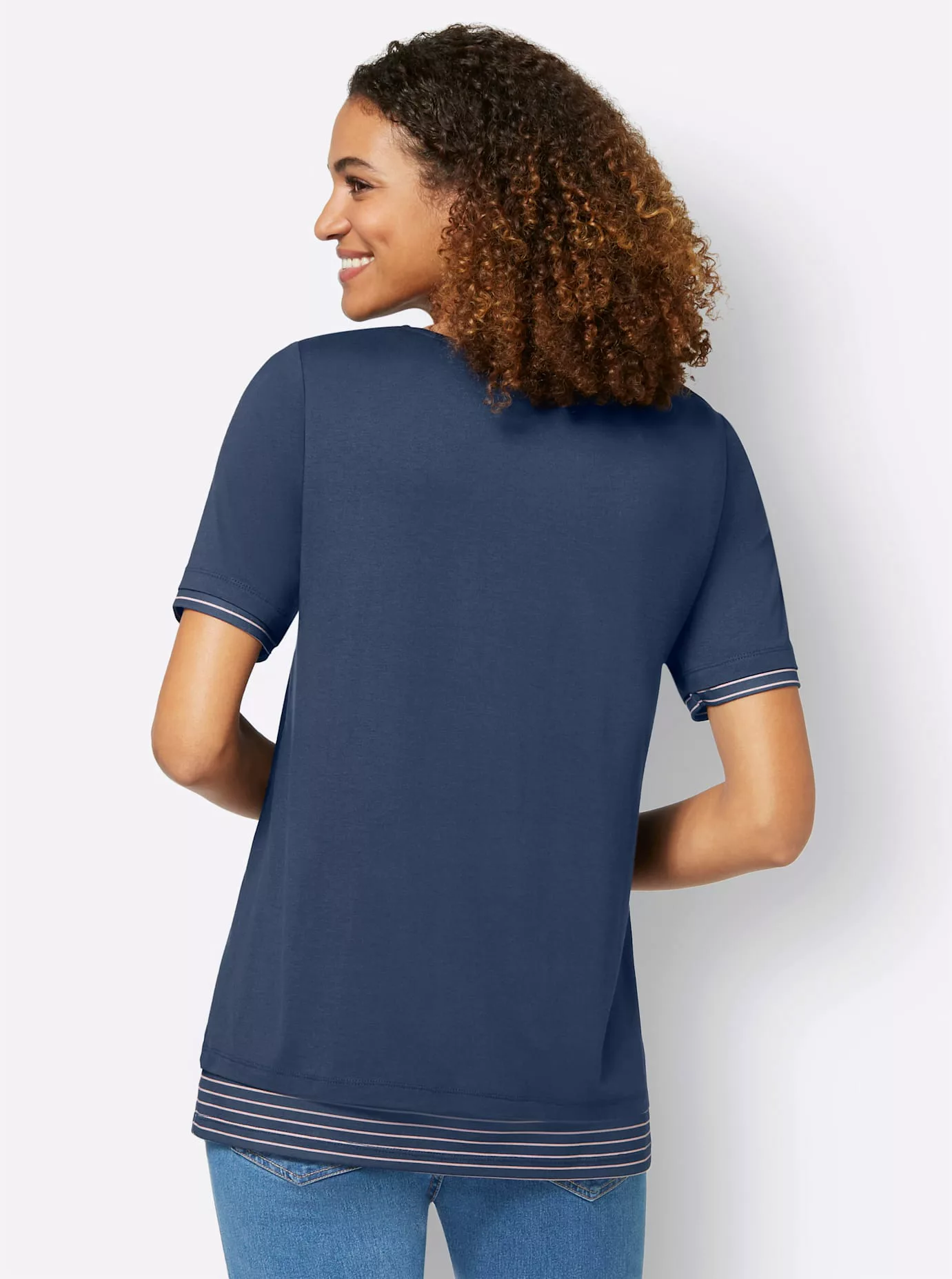 Casual Looks 2-in-1-Shirt "Longshirt", (1 tlg.) günstig online kaufen
