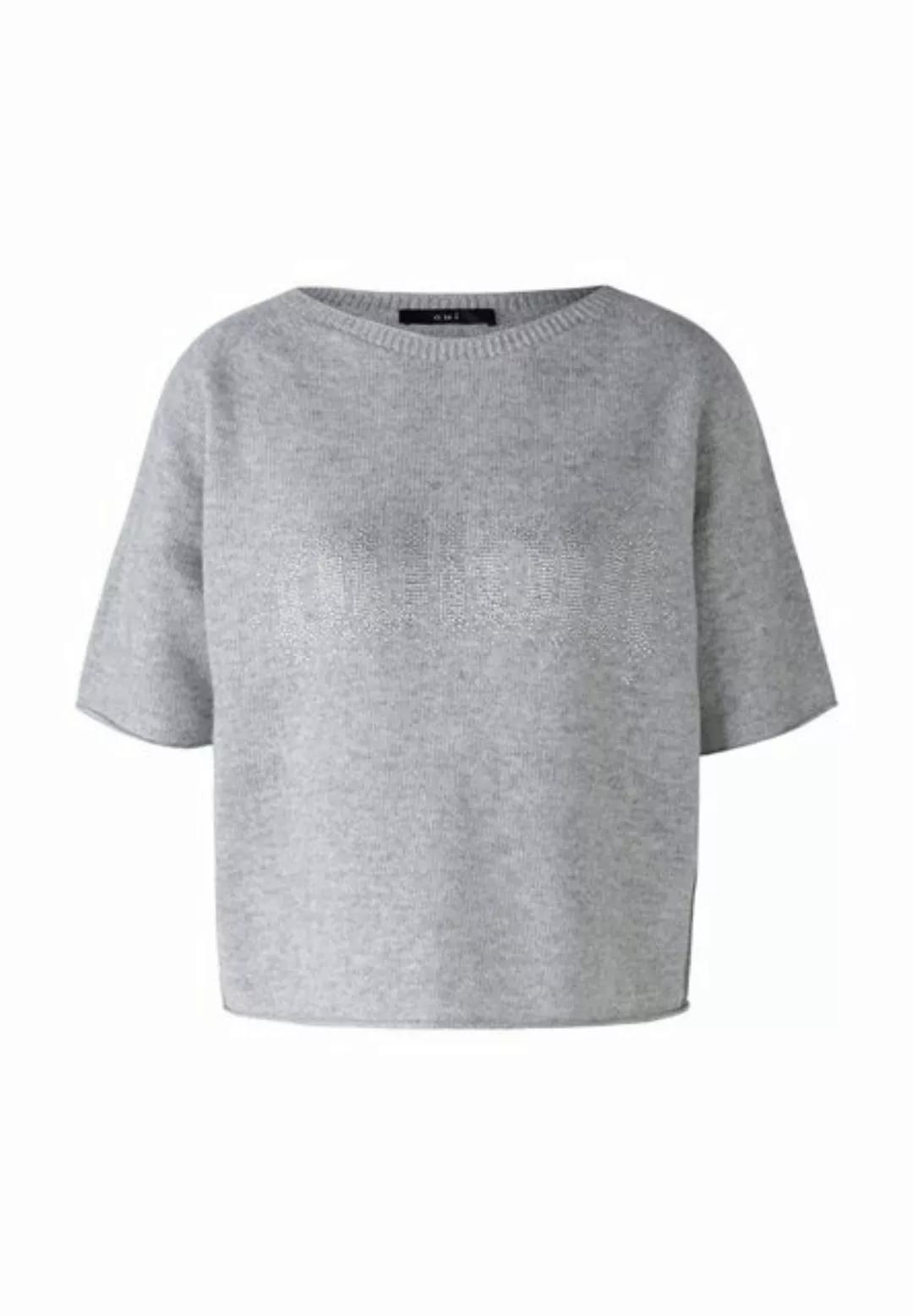 Oui Strickpullover Pullover mit Wolle günstig online kaufen