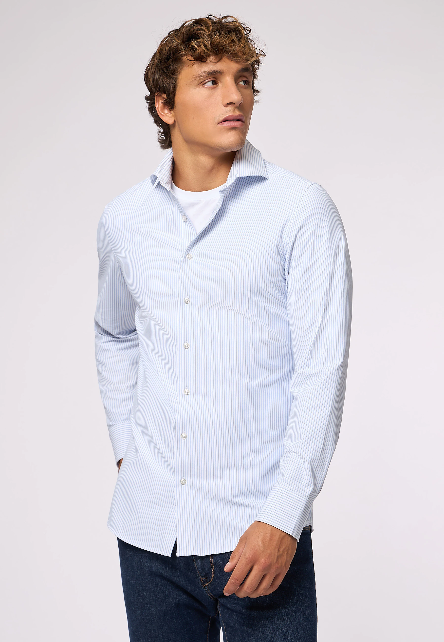 Roy Robson Businesshemd "Slim Fit Streifenhemd" günstig online kaufen