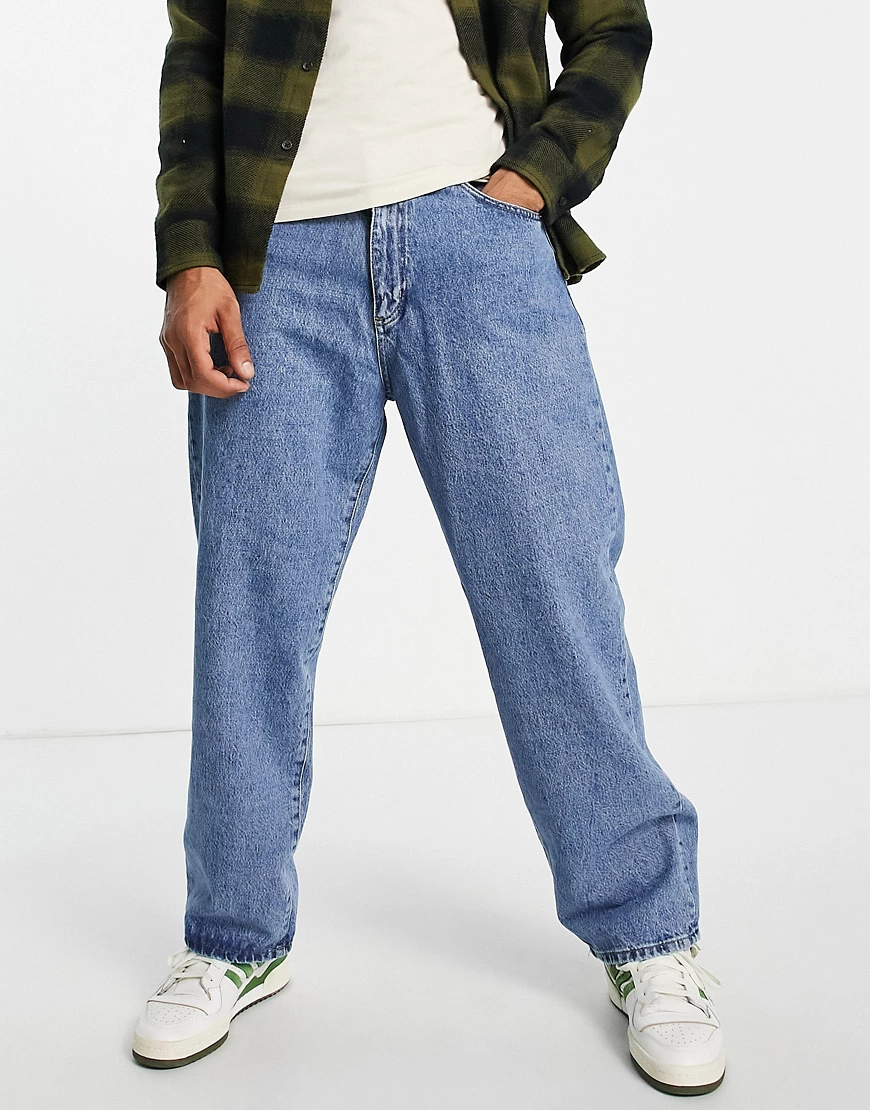 Pull&Bear – Lässige Jeans in Schwarz günstig online kaufen