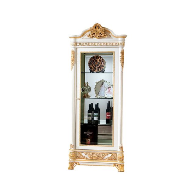 Xlmoebel Vitrine Neuer Barock Rokoko Design Wohnzimmer Schau Schrank E62 (Y günstig online kaufen