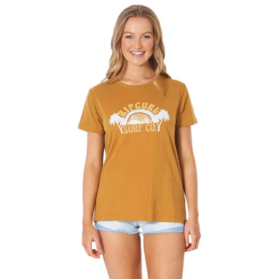 Rip Curl Tropic Sol Standard Kurzärmeliges T-shirt S Tobacco Brown günstig online kaufen