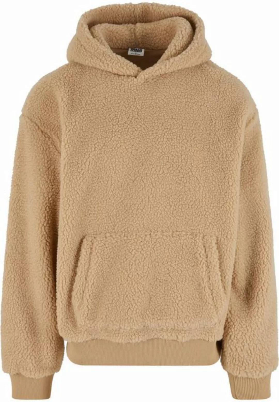 URBAN CLASSICS Kapuzensweatshirt "Urban Classics Oversized Teddy Hoody" günstig online kaufen