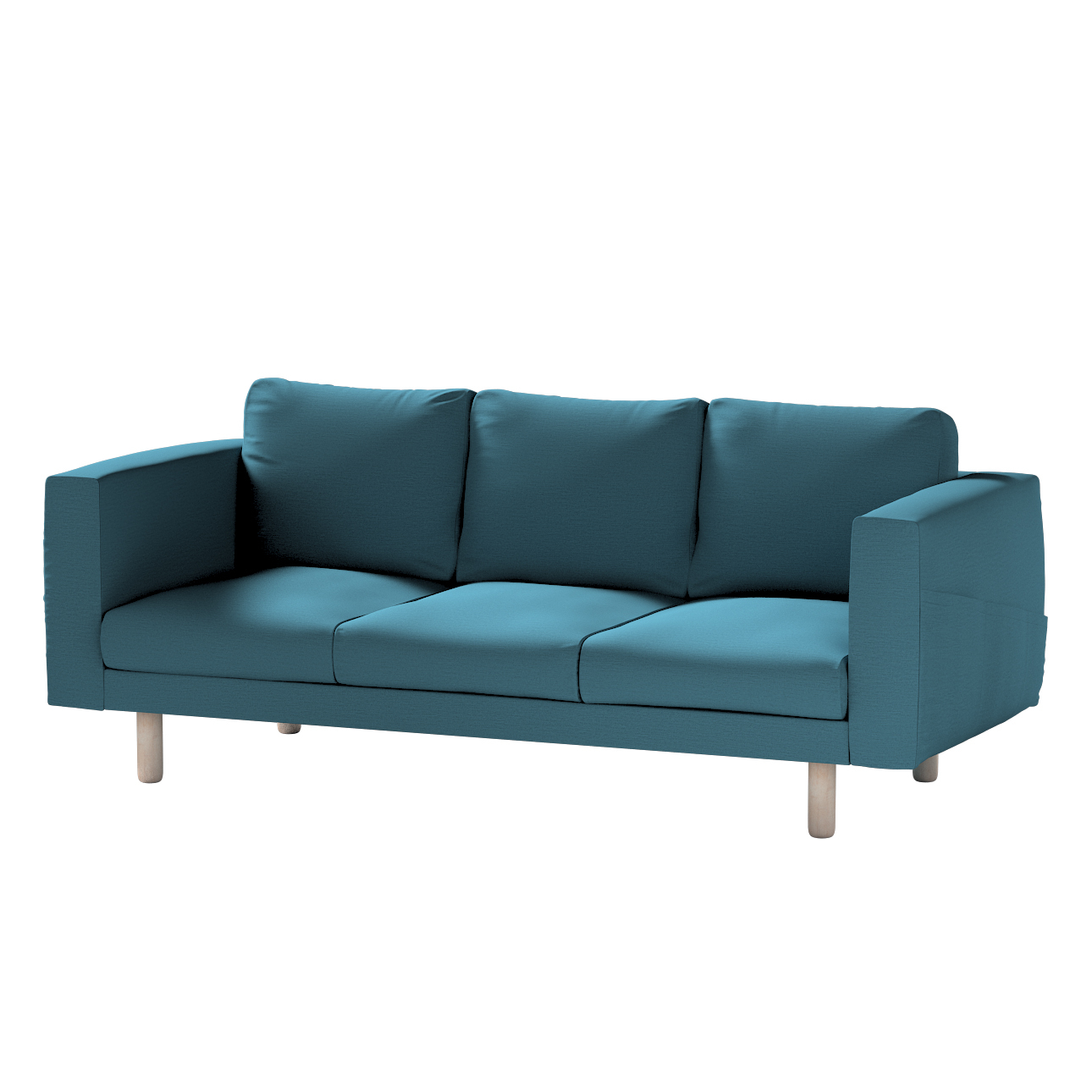 Bezug für Norsborg 3-Sitzer Sofa, dunkelblau, Norsborg 3-Sitzer Sofabezug, günstig online kaufen