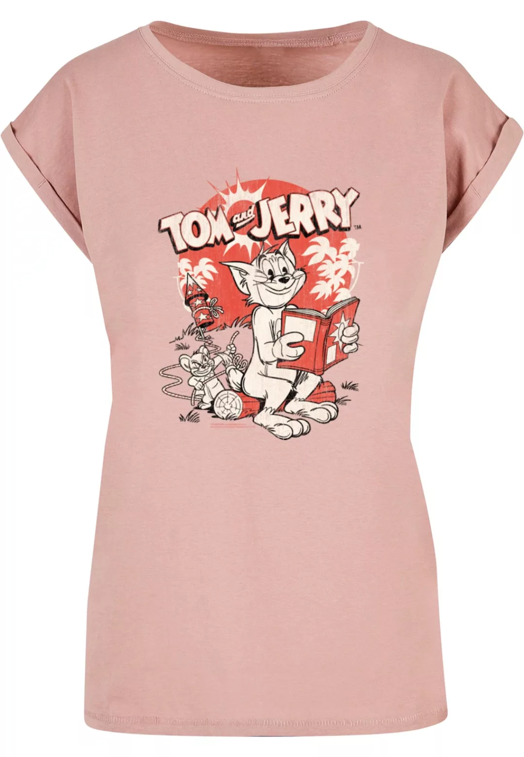 ABSOLUTE CULT T-Shirt "ABSOLUTE CULT Damen Ladies Tom and Jerry - Rocket Pr günstig online kaufen