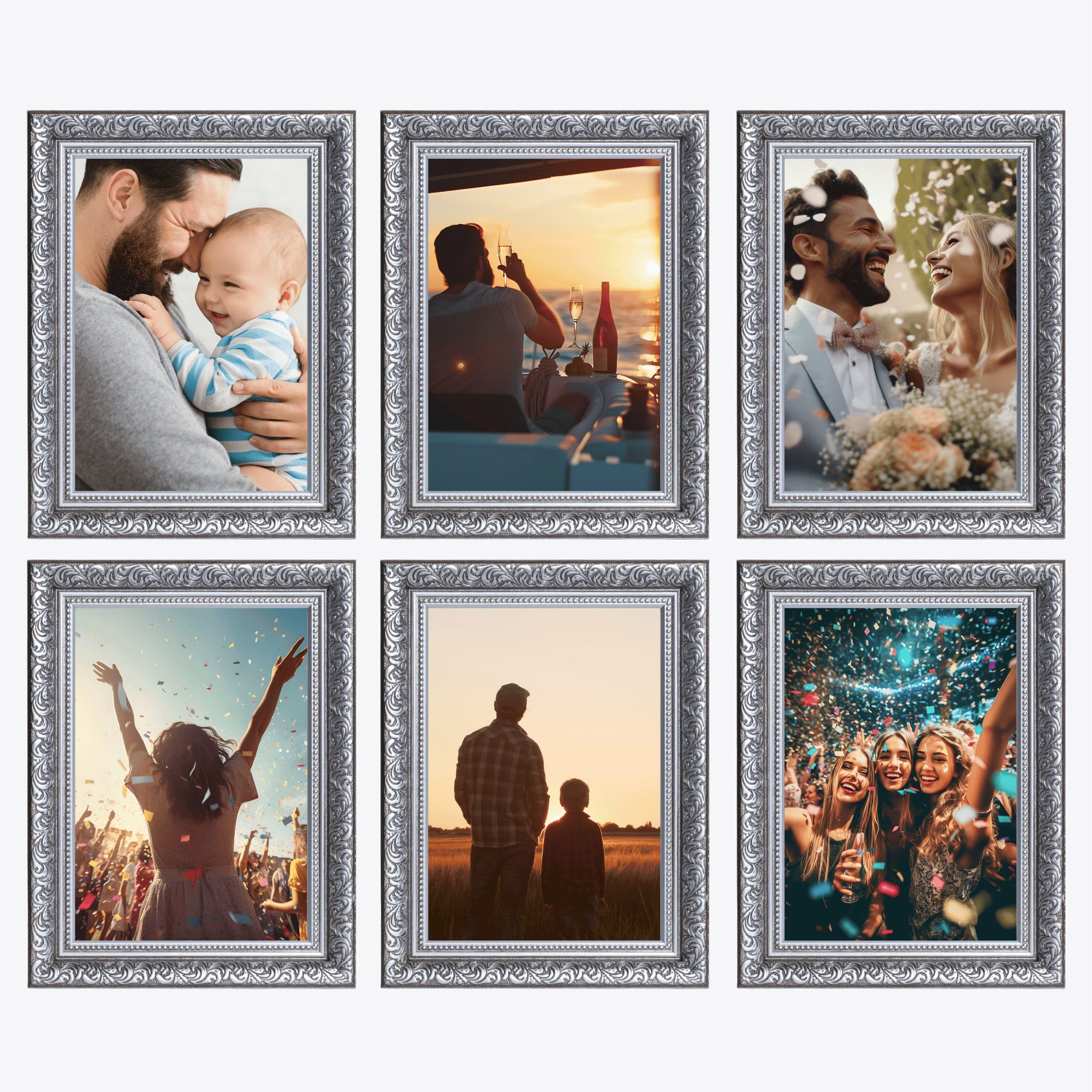 Victor (Zenith) Bilderrahmen Rubens, Bilderrahmen Set günstig online kaufen