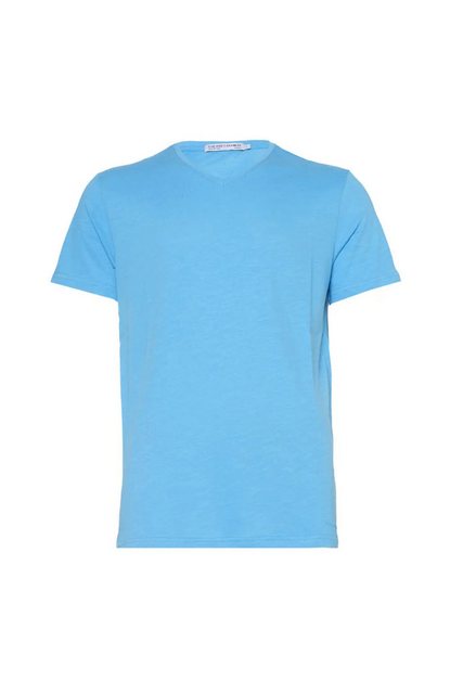 Silk and Cashmere Poloshirt Herren Basic T-Shirt, 100 % Baumwolle, Rundhals günstig online kaufen