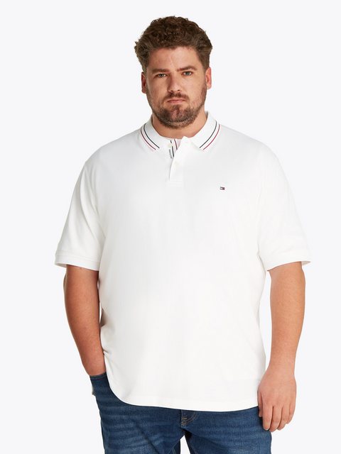 Tommy Hilfiger Big & Tall Poloshirt "BT-PLACKET INTEREST REG POLO-B", Große günstig online kaufen