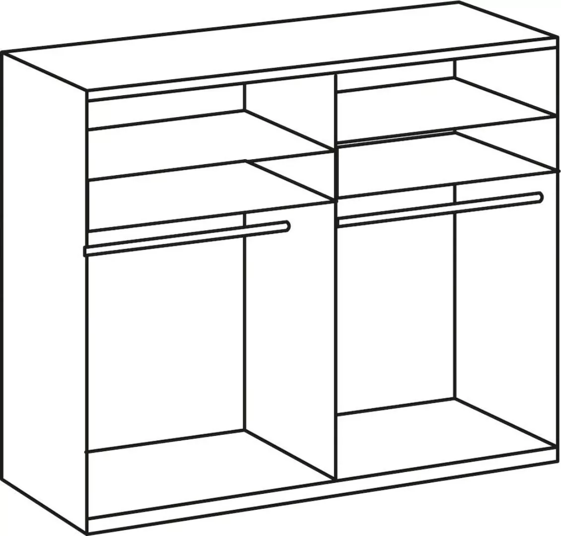 Wimex Schwebetürenschrank "Bramfeld TOPSELLER Kleiderschrank", mit Glaselem günstig online kaufen