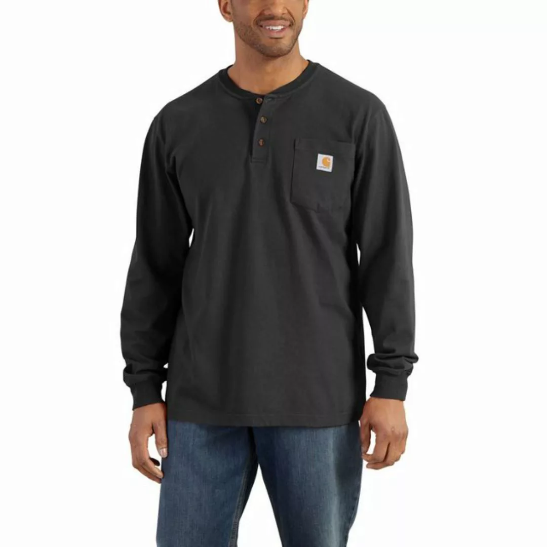 Carhartt Longsleeve WORKWEAR POCKET HENLEY Loose Fit günstig online kaufen