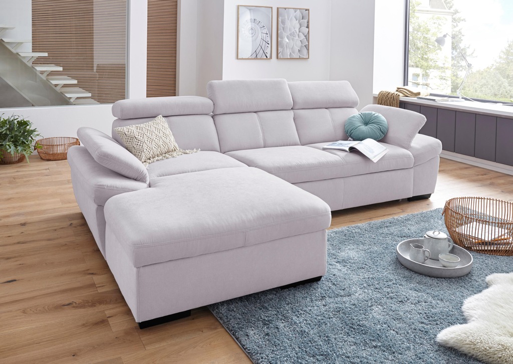 exxpo - sofa fashion Ecksofa "Salerno, klassisch modernes Funktionssofa, ho günstig online kaufen