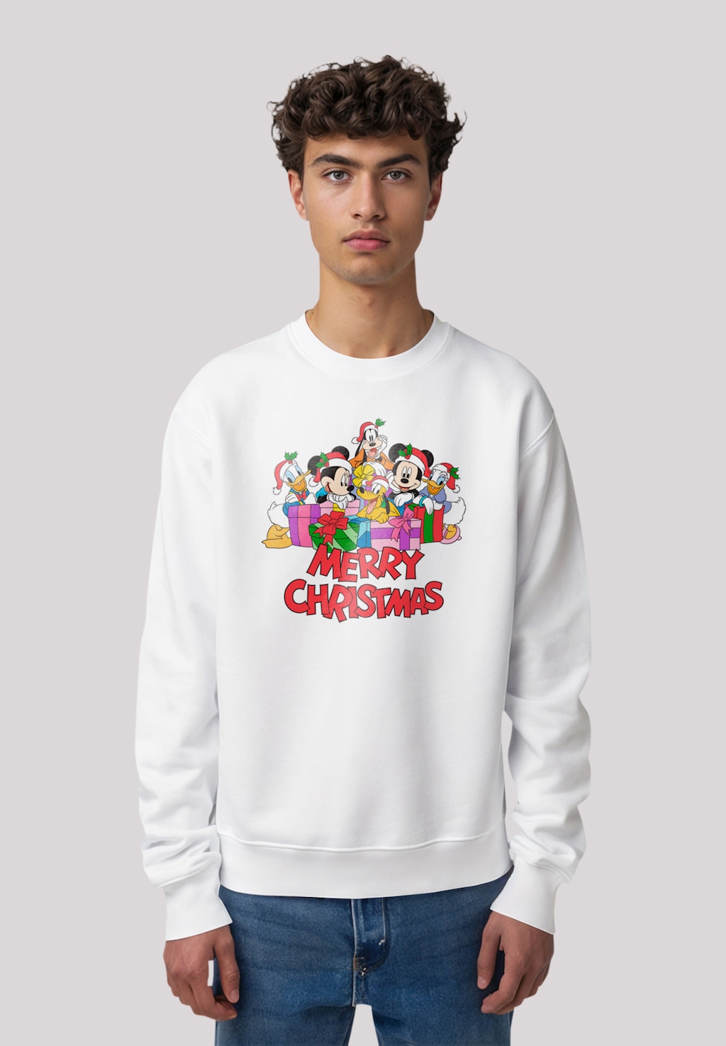 F4NT4STIC Sweatshirt "Disney Micky Maus und Friends Christmas", Premium Qua günstig online kaufen