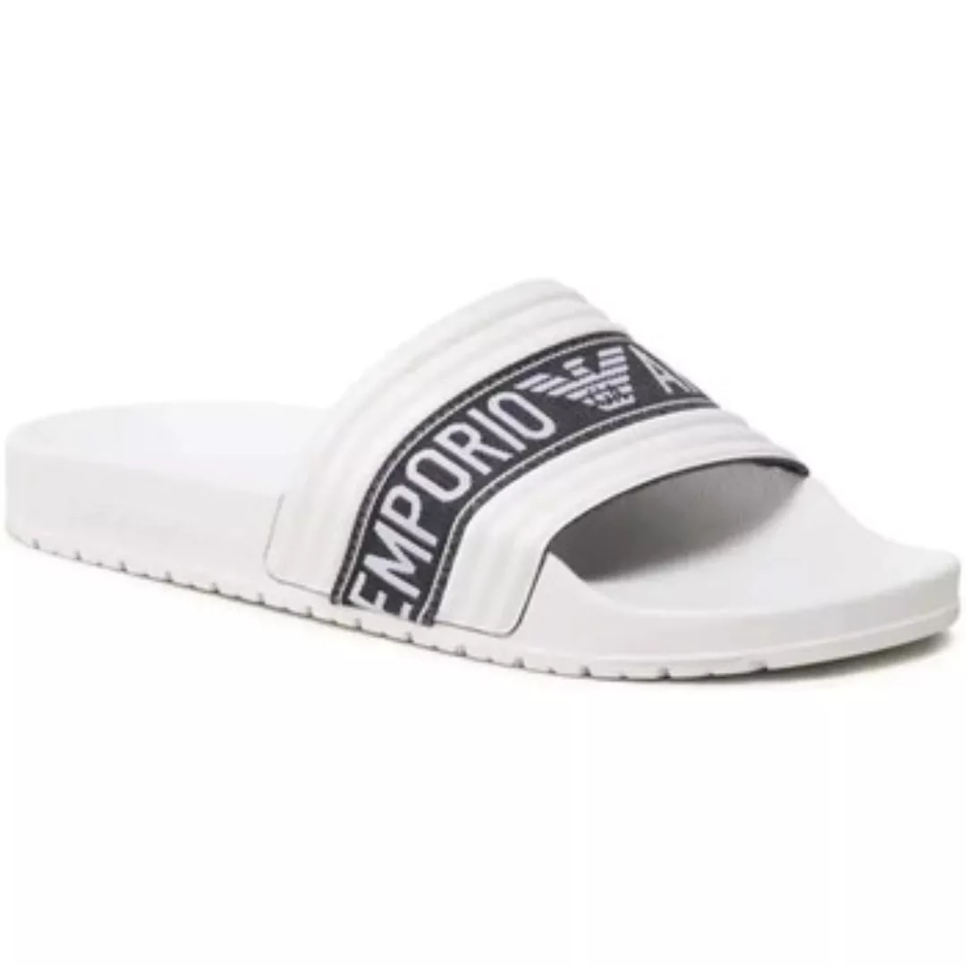 Emporio Armani  Zehensandalen logo tape Eagle günstig online kaufen