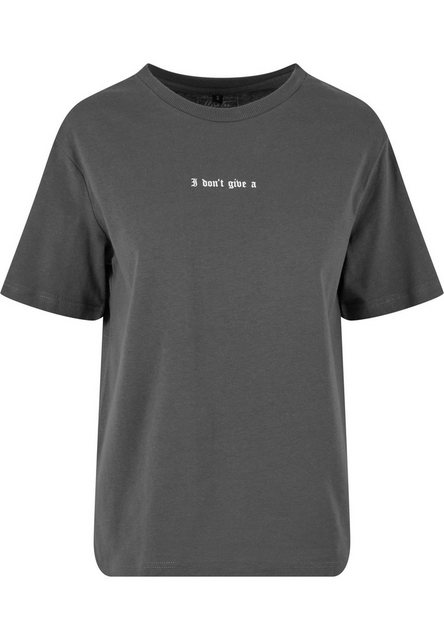 Miss Tee Kurzarmshirt Miss Tee Damen I Don't Give A F Tee (1-tlg) günstig online kaufen