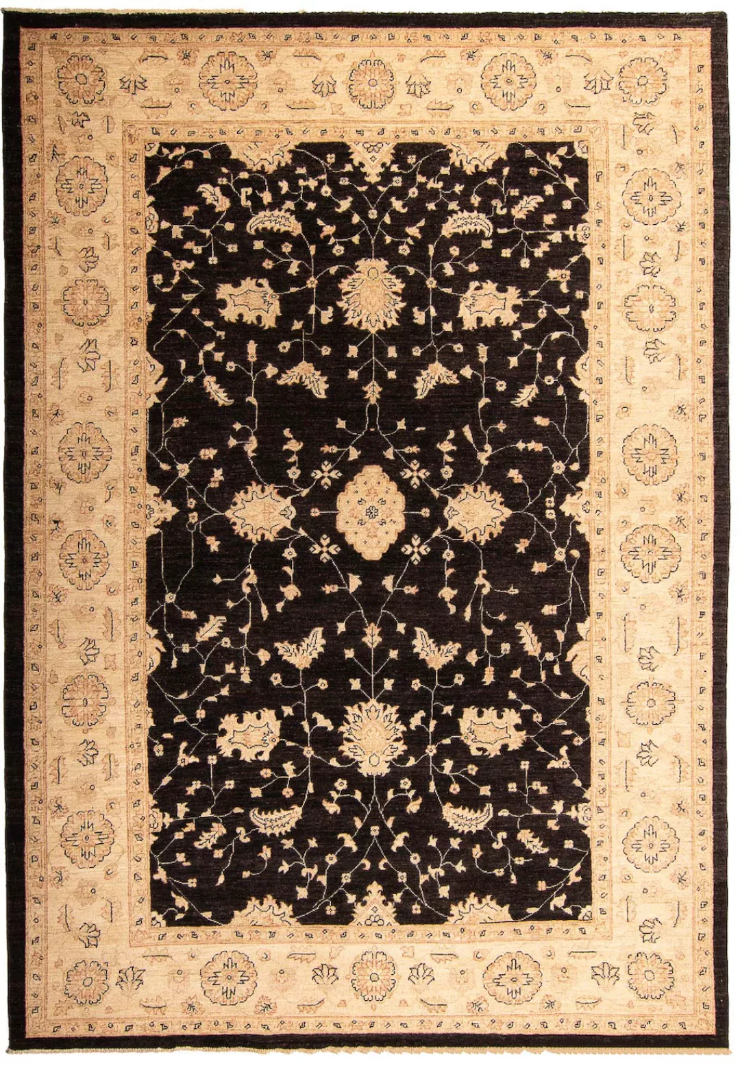 morgenland Orientteppich »Ziegler - 296 x 209 cm - dunkelbraun«, rechteckig günstig online kaufen