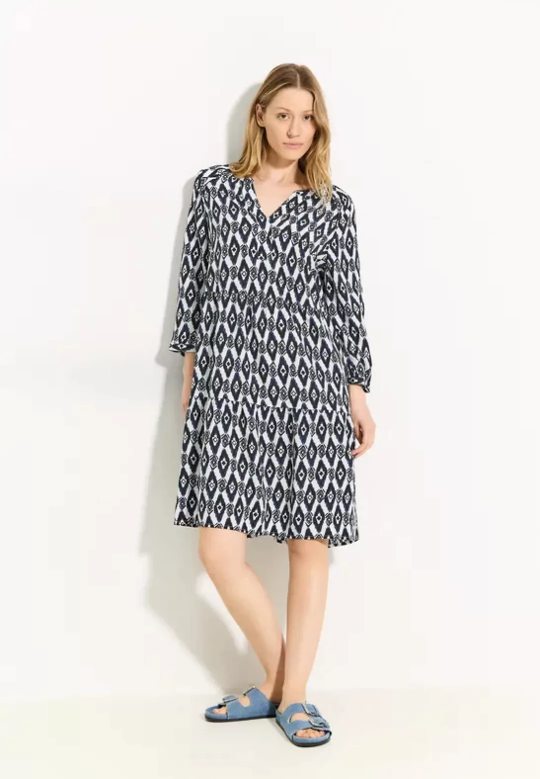 Cecil Sommerkleid EOS_Tonal Minimal Print Dress günstig online kaufen