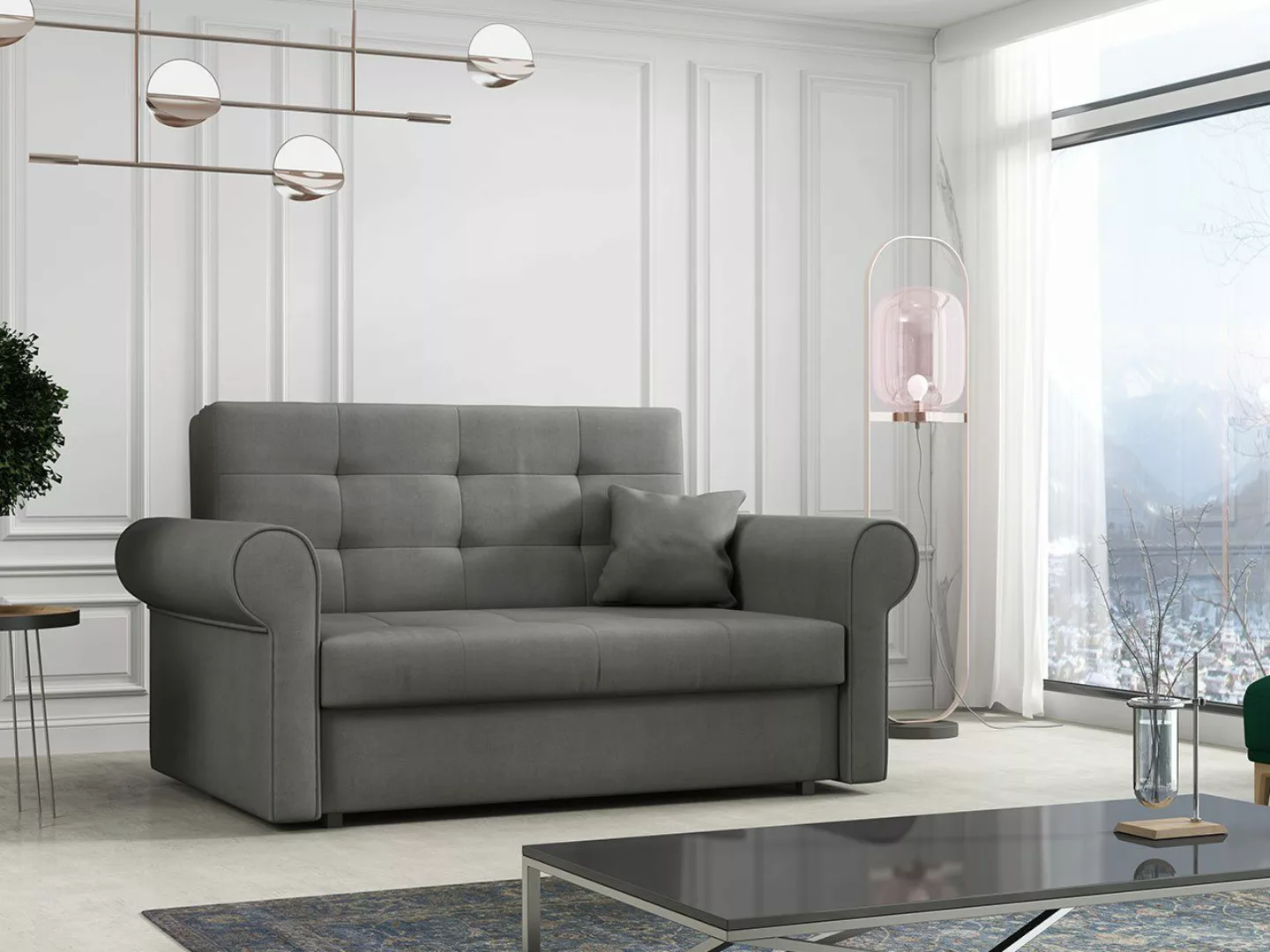 MIRJAN24 Schlafsofa Viva Silver II, 2 günstig online kaufen