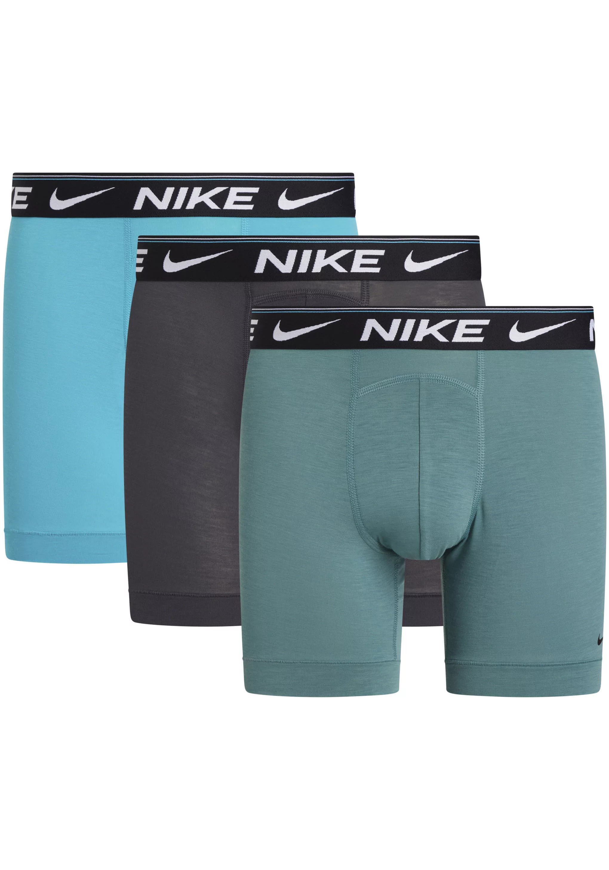 NIKE Underwear Boxer "BOXER BRIEF 3PK", (Packung, 3 St., 3er), mit Markenla günstig online kaufen