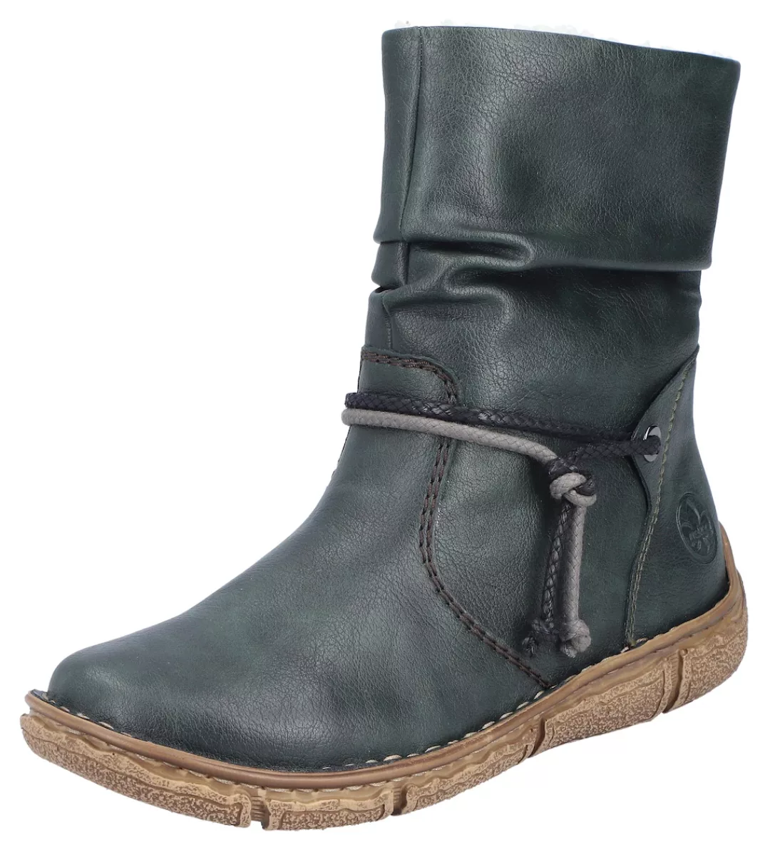 Rieker Winterboots, Winterstiefelette, slouchy Schaft, Reißverschluss, mit günstig online kaufen