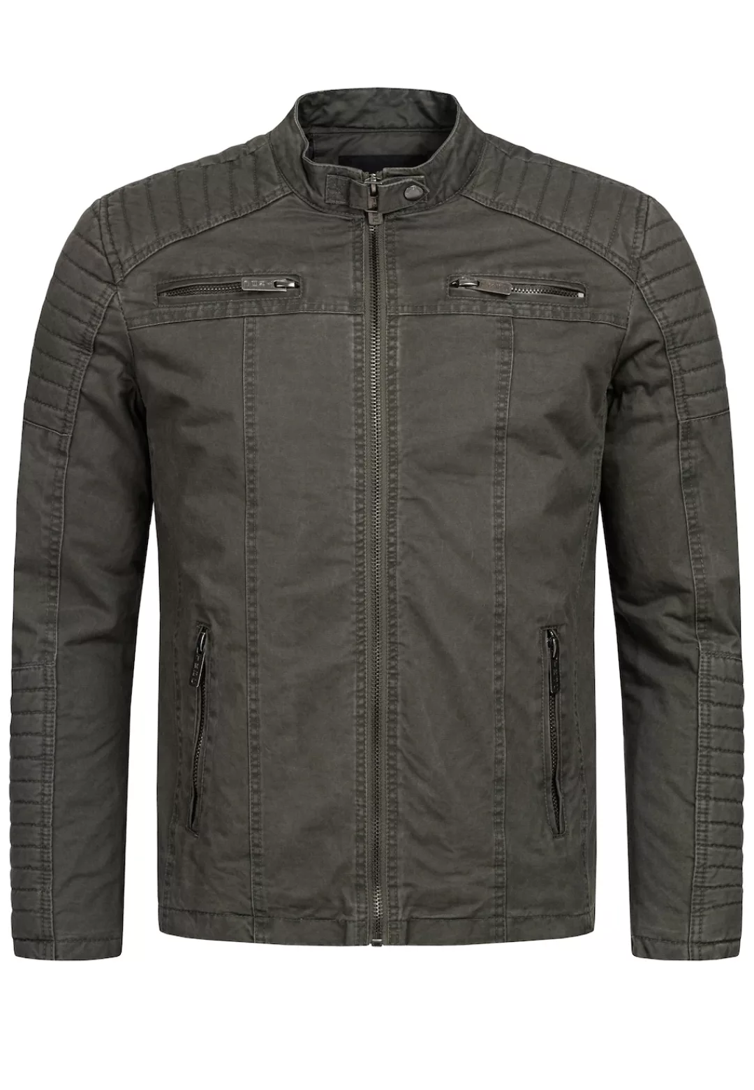 RedBridge Outdoorjacke "Des Moines", im Bikerlook günstig online kaufen