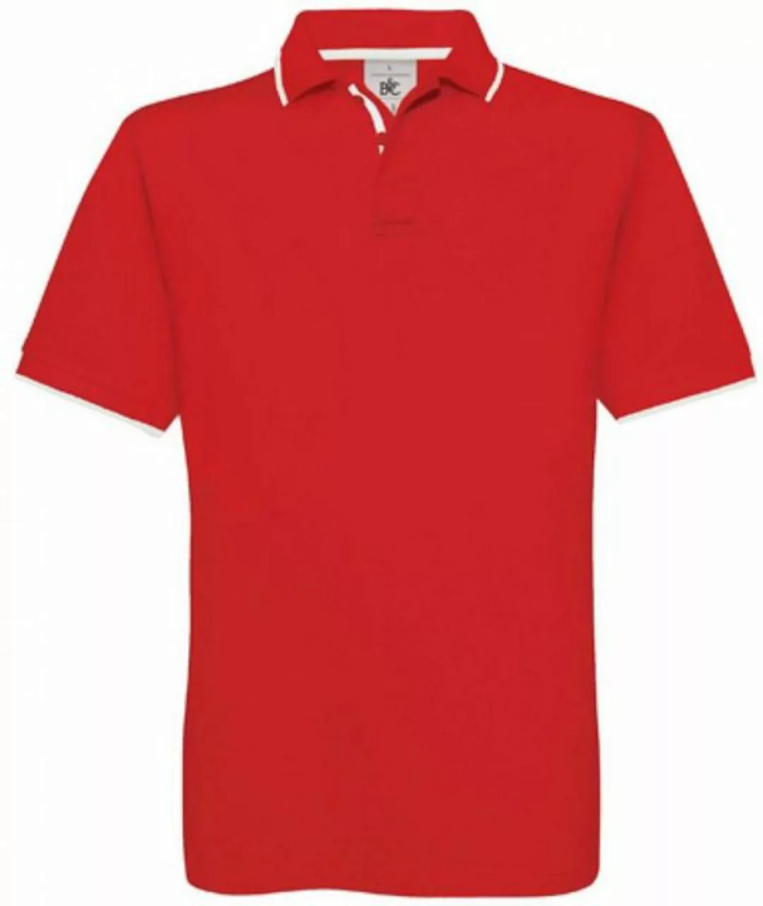 B&C Poloshirt Herren Poloshirt Safran Sport günstig online kaufen