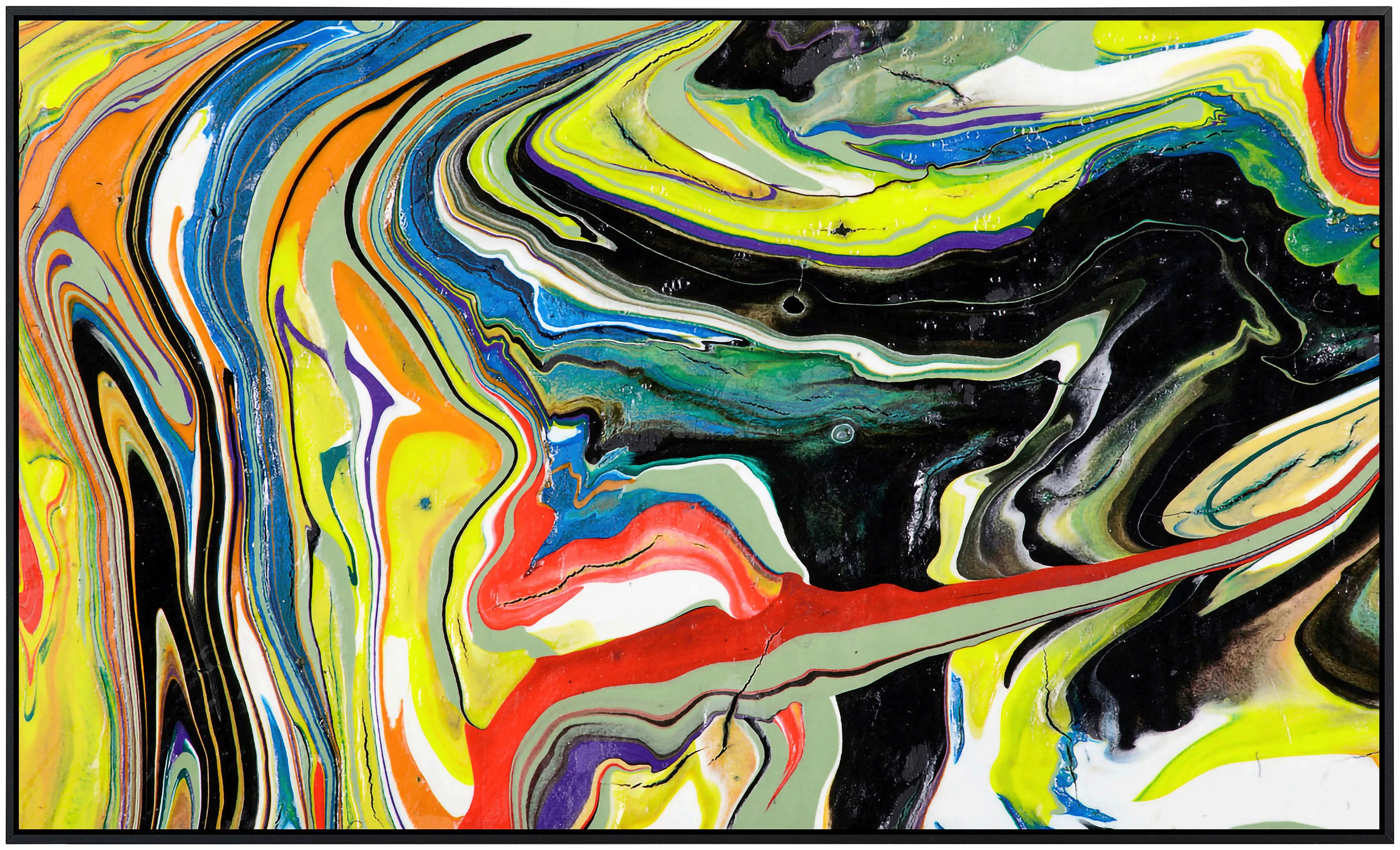 Papermoon Infrarotheizung »Abstrakt Malerei« günstig online kaufen