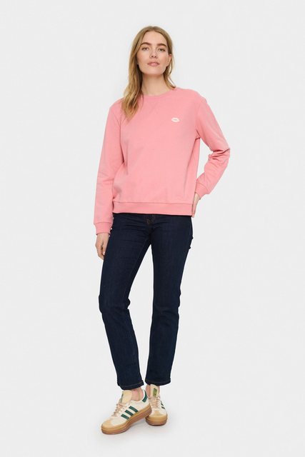 Saint Tropez Fleecepullover Sweatshirt FanileSZ günstig online kaufen