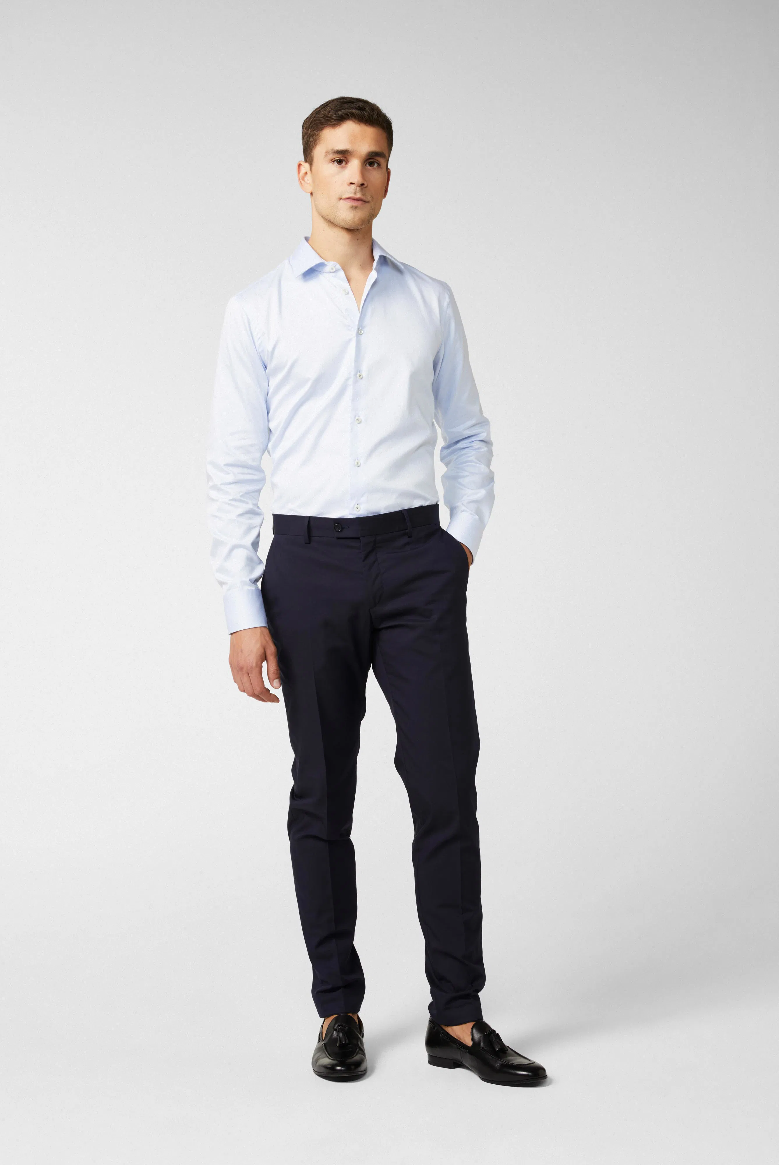 Twill Hemd Slim Fit günstig online kaufen