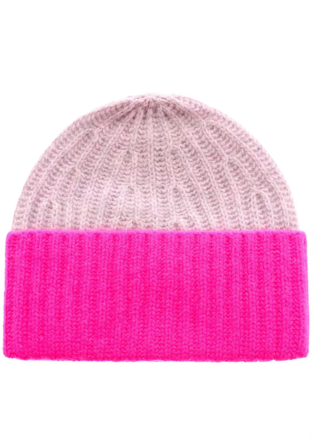 Zwillingsherz Strickmütze, (Packung), mit modischem Umschlagdesign günstig online kaufen